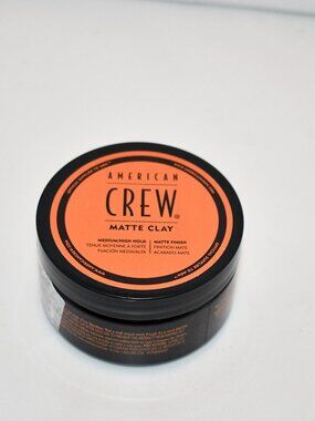 American Crew Men’s Hair Matte Clay – Like Hair Gel, Medium/High Hold, 3 oz, NWT